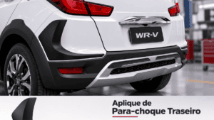 APLIQUE DE PARACHOQUE TRASEIRO - WR-V 2019