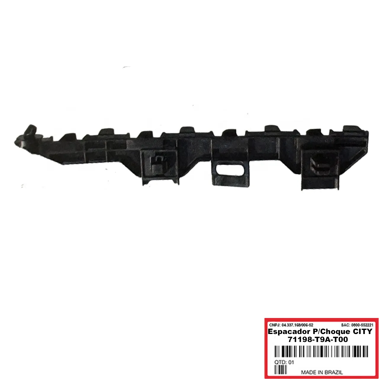 ESPACADOR ESQUERDO PARA-CHOQUE DIANTEIRO CITY 2015